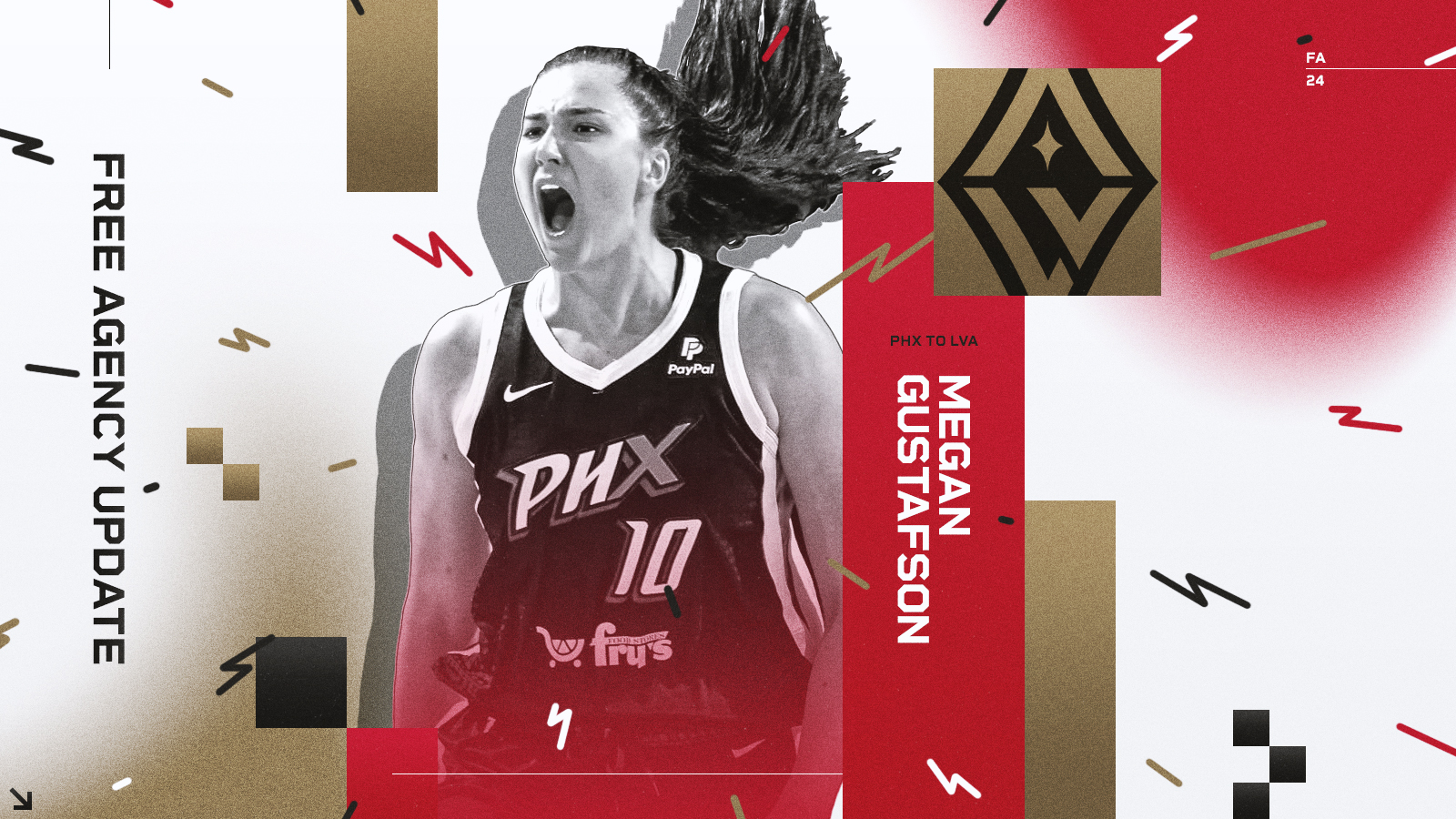 Megan Gustafson to Join Champs in Vegas on Two-Year Deal » Winsidr